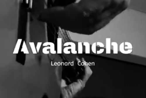Avalanche - Leonard Cohen GUITAR SOLO sheet music