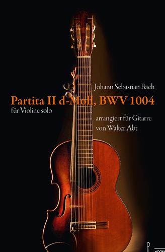 PARTITA II D-minor BWV 1004 J.S. Bach GUITAR SOLO