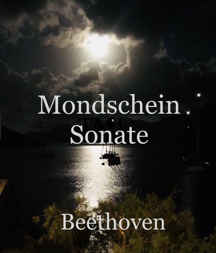 MOONLIGHT SONATA Beethoven DUO guitar score part